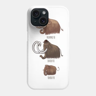 Mammoth Family Phone Case