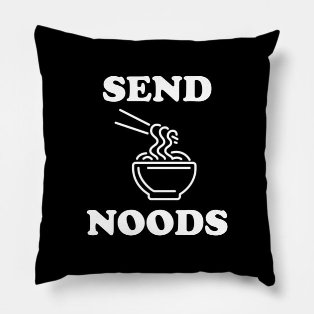 Send Noods Pillow by redsoldesign