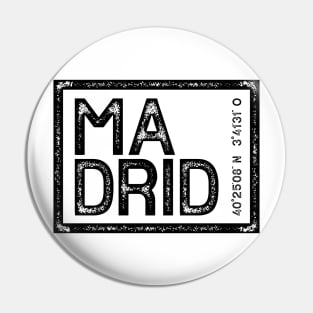 MADRID Pin