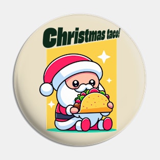 Christmas taco Pin