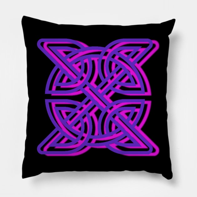 Celtic Knot Pillow by Celtic Morrigan