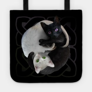 Yin Yang Cats Tote