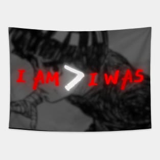 I AM > I WAS, anime, gym Tapestry