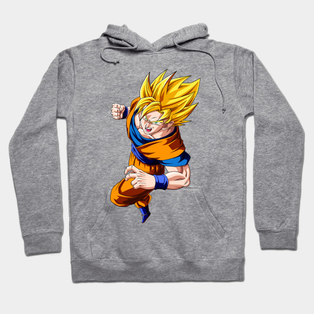 Dragon Ball Super Goku Punch Anime And Manga Hoodie Teepublic