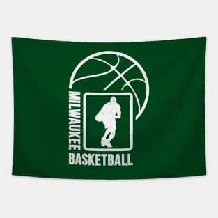 Milwaukee Basketball 02 Tapestry