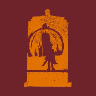 Hell Bent Silhouette (orange) T-Shirt