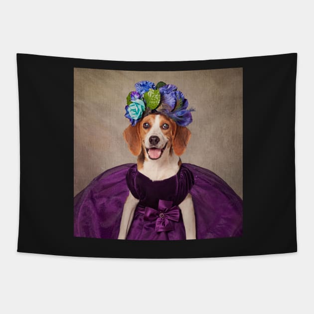 Shelter Pets Project - Lady P. Tapestry by TammySwarek