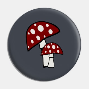 amanita Pin