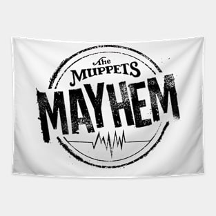 The Muppets Mayhem black Tapestry