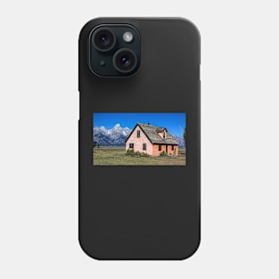 House in Mormon Row Phone Case