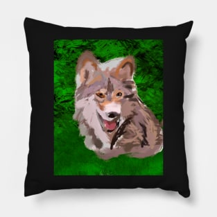 Beautiful wolf, Pillow