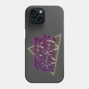 SINISTER INFINITE 80s Text Effects 1 Phone Case