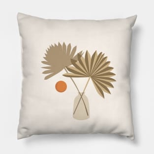 Modern Minimalistic Illustration Pillow