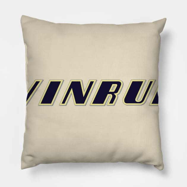 Evinrude Pillow by MindsparkCreative