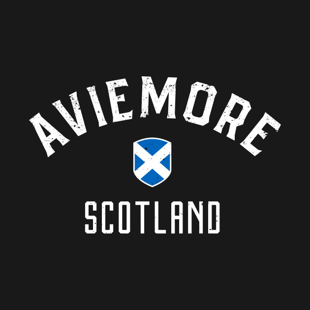 Disover Aviemore Scotland - Aviemore Scotland - T-Shirt