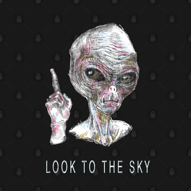 Alien - Look to the Sky. by FanitsaArt