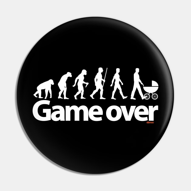 Game over Pin by eltronco