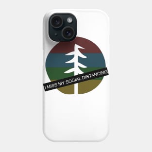 Social distance Phone Case