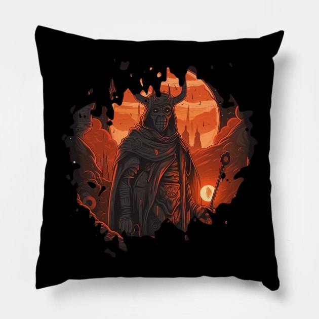 Imperium Priest Guardian  Rebel Moon Pillow by Pixy Official