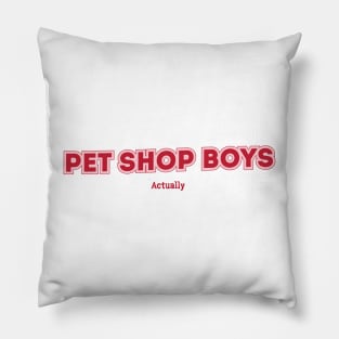 Pet Shop Boys - Actually Pillow