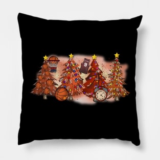 Basketball Christmas Trees Xmas Gift Pillow