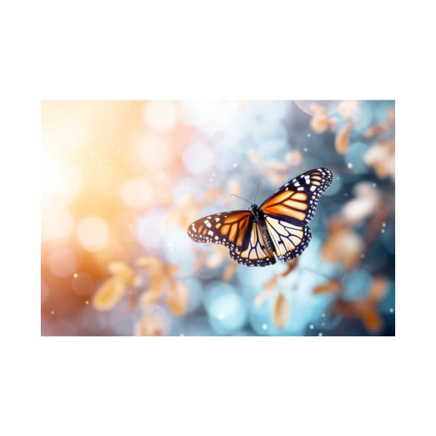 Butterfly Forest Nature Serene Tranquil by Cubebox