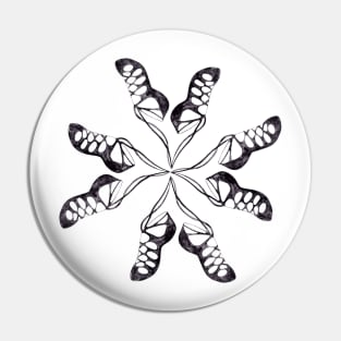 Irish Dance Soft Shoe Wheel Pin