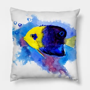 Pygmy Angelfish Pillow