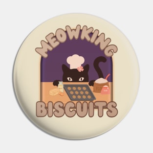 Cat meowking biscuits Pin