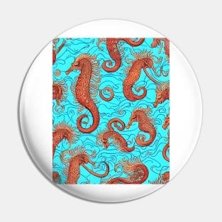 Sea Horses Pin