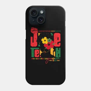 1865 Juneteenth day celebration Phone Case