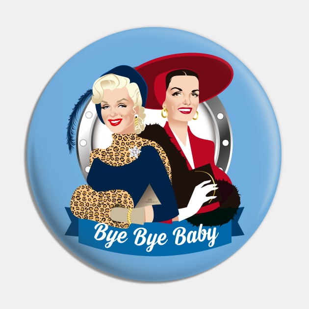 Bye bye baby Pin by AlejandroMogolloArt