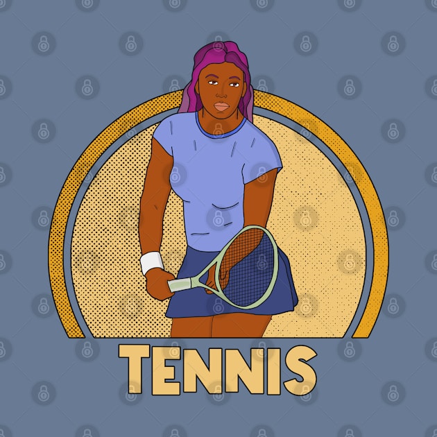 Woman Tennis by DiegoCarvalho