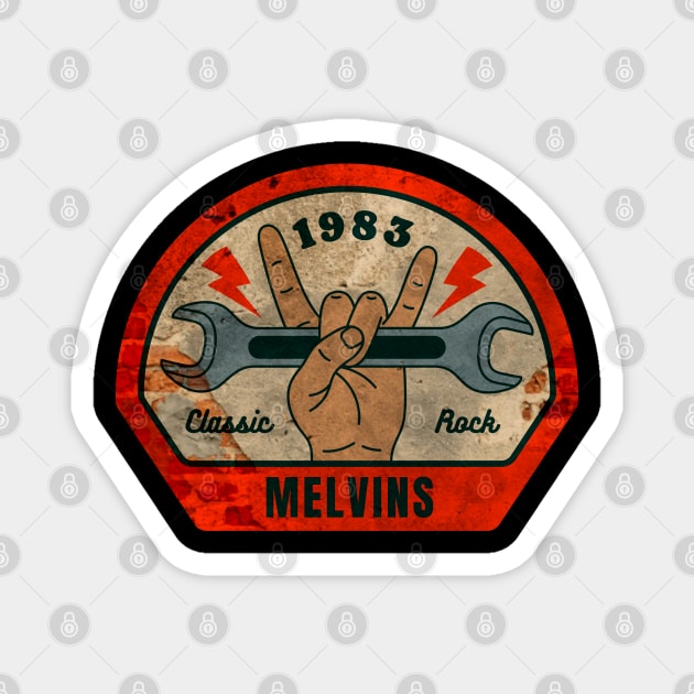 Melvins // Wrench Magnet by OSCAR BANKS ART