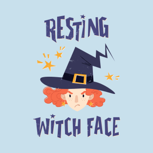 Resting Witch Face - Ginger Witch T-Shirt