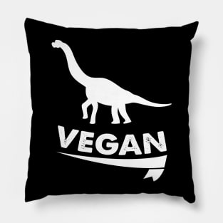 Vegan dinosaur Pillow