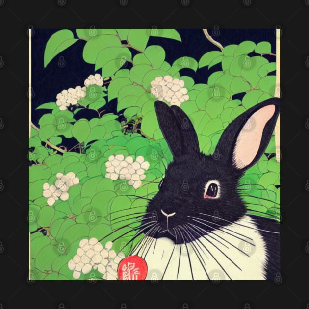 The Japanese American Sable Rabbit Stares by wigobun