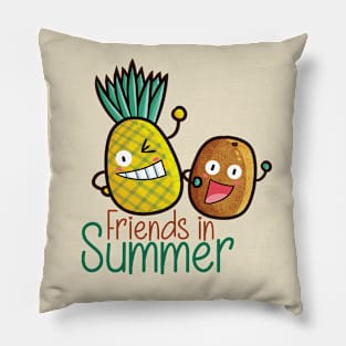Friends in Summer Pillow