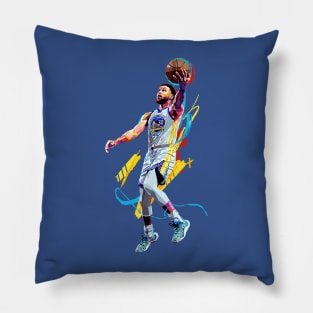 Stephen Curry lay up WPAP Pillow