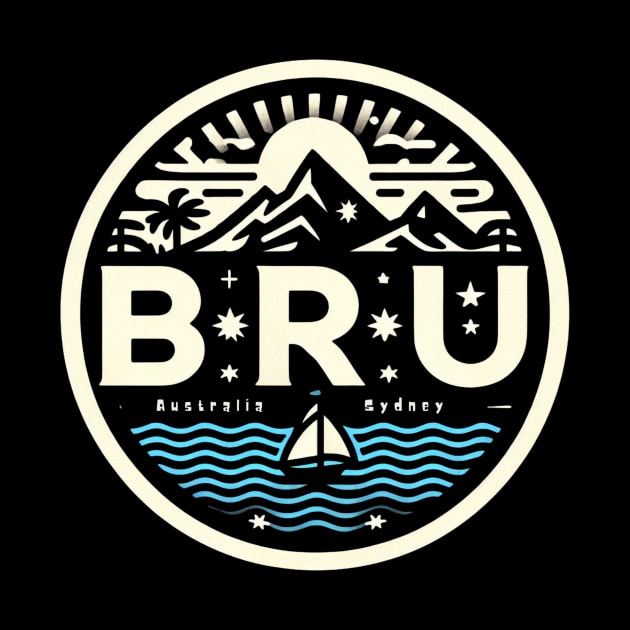 BRU Sailing Logo by JohnTy