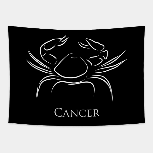 CANCER-The Crab Tapestry by GNDesign