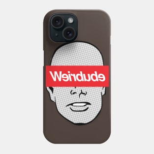 Weirdude face logo 3 Phone Case