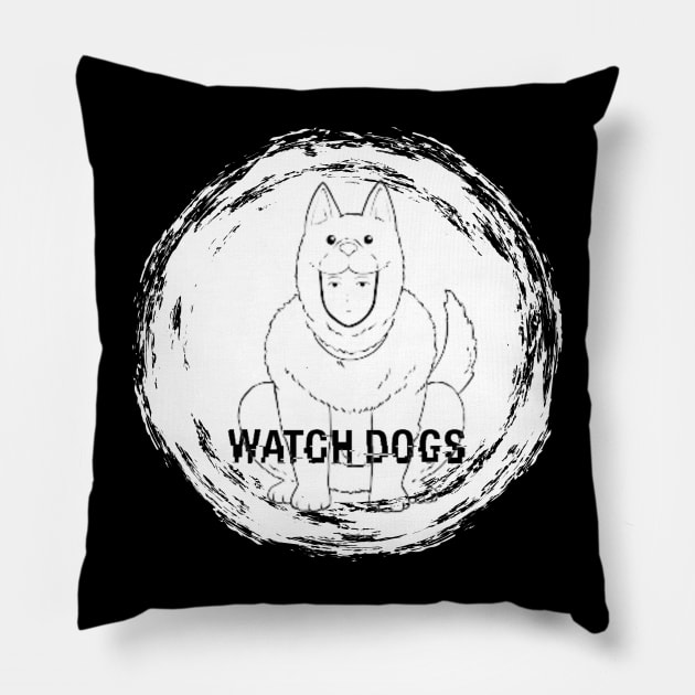 Watchdog Man - OPM Pillow by Behemoth