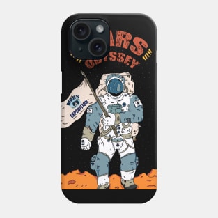 galaxy adventure to mars Phone Case