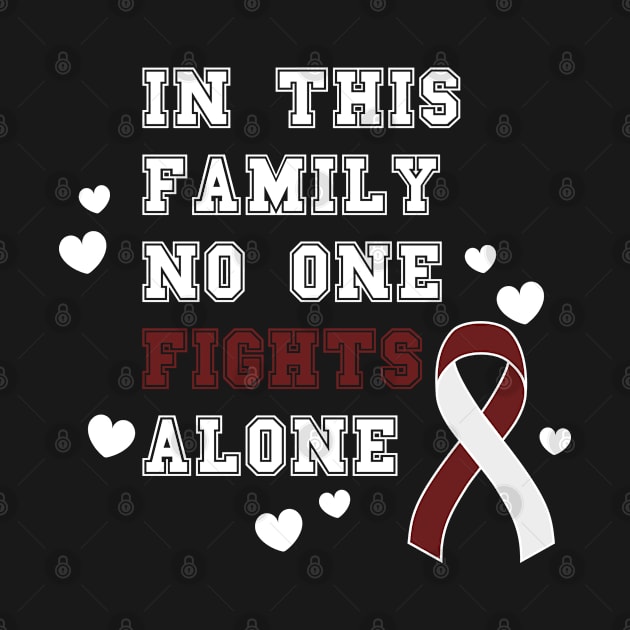 In This Family No One Fights Alone by oneduystore