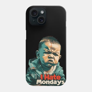 I Hate Mondays Phone Case