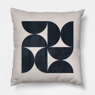 Mid-century modern Half circle Pillow
