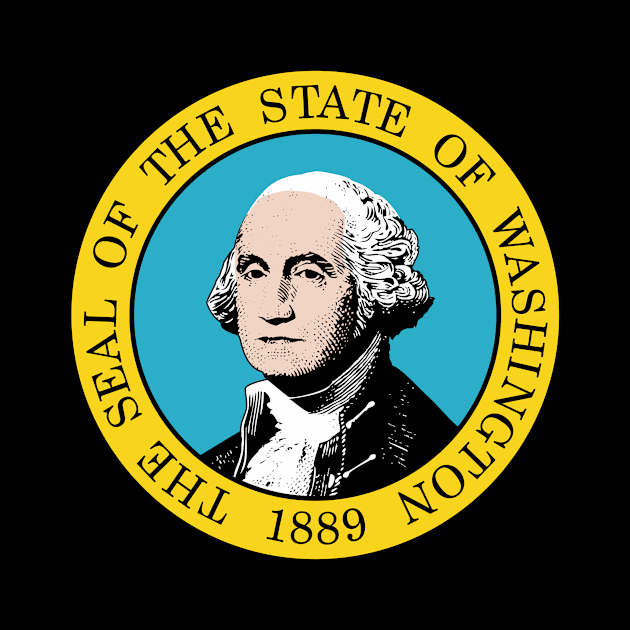 Seal of Washington by Flags of the World