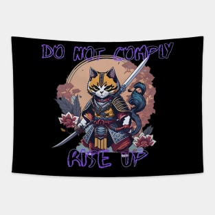 Do not comply and rise up Tapestry