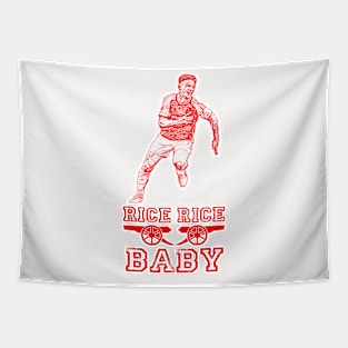 North London Massive - Declan Rice - RICE RICE BABY Tapestry